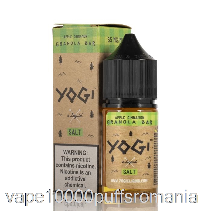 Baton Granola Vape Romania Mere Scortisoara - E-lichid Saruri Yoghine - 30ml 35mg